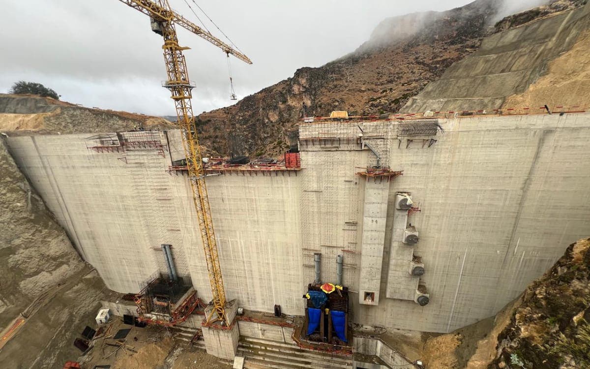 Le Ministère de l’Equipement accélère les travaux de construction du barrage de Sidi Abbou à Taounate