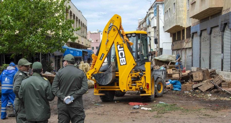 Les autorités de Beni Mellal lancent une campagne massive pour libérer le domaine public