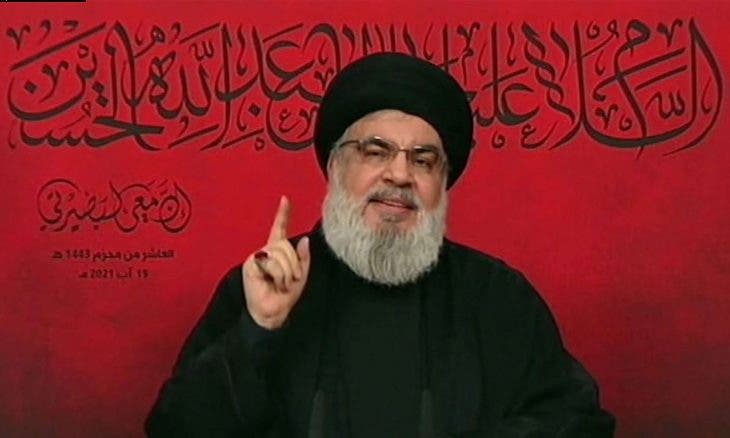 Les joueurs de l’équipe libanaise célèbrent un but dans le « style Nasrallah » (photo)