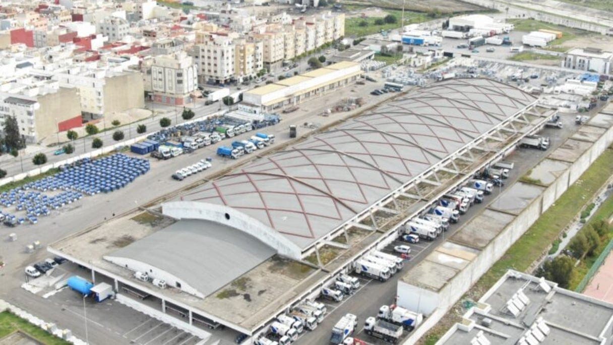 Les travaux avancent sur le projet de réhabilitation du marché de gros de Tanger et de le transformer en espace d’exposition