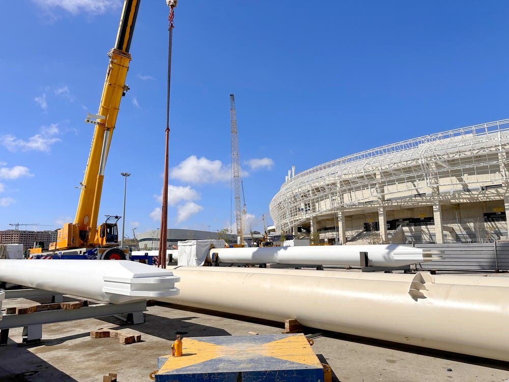 Les travaux du Grand Stade de Tanger sont à un stade avancé