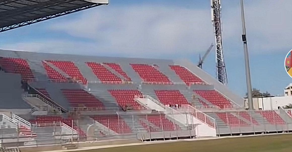 Les travaux du Stade de Meknès sont en voie d’achèvement avec l’installation du gazon et des tribunes