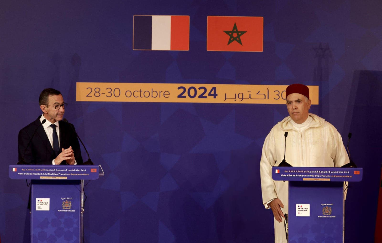 Ministre français de l’Intérieur : « Nous remercions les Marocains pour l’accueil chaleureux que nous avons reçu. »