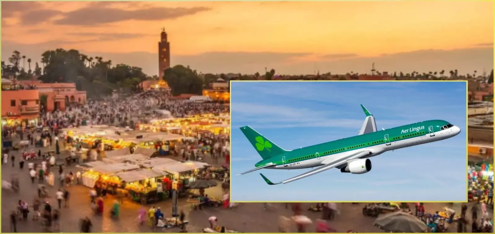 Pour valoriser le secteur du tourisme. Marrakech reçoit le premier vol direct depuis l’Irlande