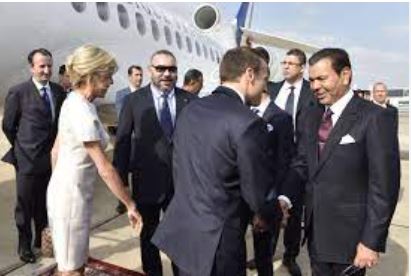 Visite de macron aujourd’hui au maroc: une robuste délégation du voyage