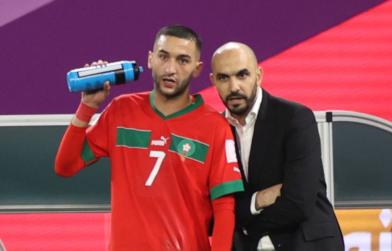 Regragui précise l'absence d'Hakim Ziyech de l'équipe nationale marocaine