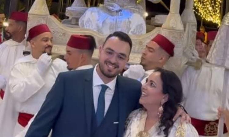 Saadia Azkoun célèbre le mariage de son fils Mahdi en présence d’artistes de renom