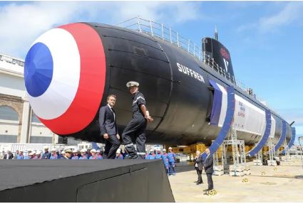 Au large de Casablanca, séquence lutte anti-sous-marine: Un sous-marin nucléaire d’attaque français aux cotés de la frégate multi-missions (Fremm) marocaine