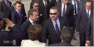 Visite de macron aujourd’hui au maroc: la communauté française