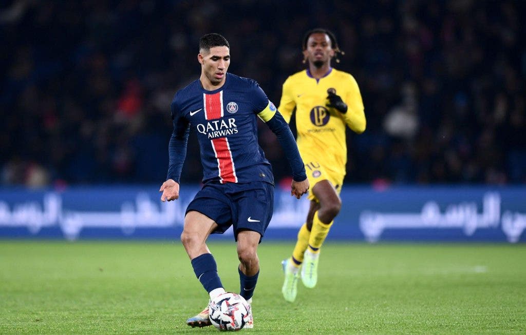 Ashraf Hakimi surpasse Zakaria Abu Khalal en Ligue française