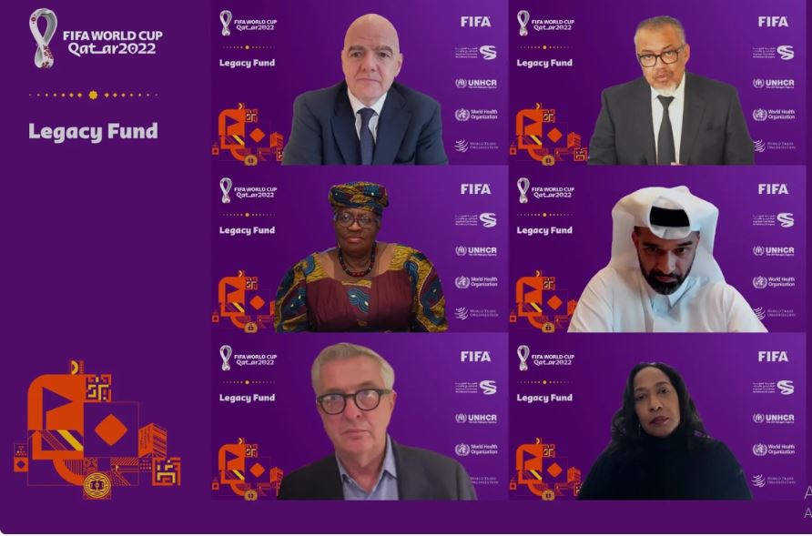 La FIFA et le Qatar lancent le Fonds d’héritage de la Coupe du Monde de la FIFA 2022™ dans le cadre d’une initiative novatrice en collaboration avec l’OMC, l’OMS et le HCR