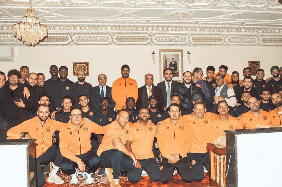 Berkane.. Organisation d’une cérémonie pour motiver les joueurs d’Al-Nahda à atteindre les objectifs du club