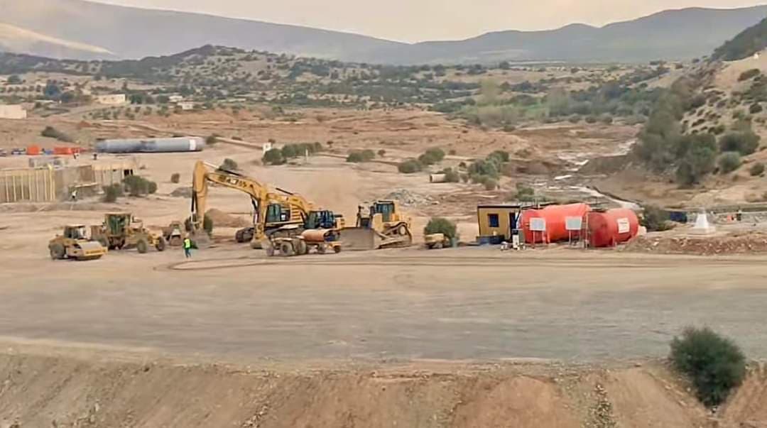 Début des travaux de construction du barrage Rabat El Khair à Sefrou