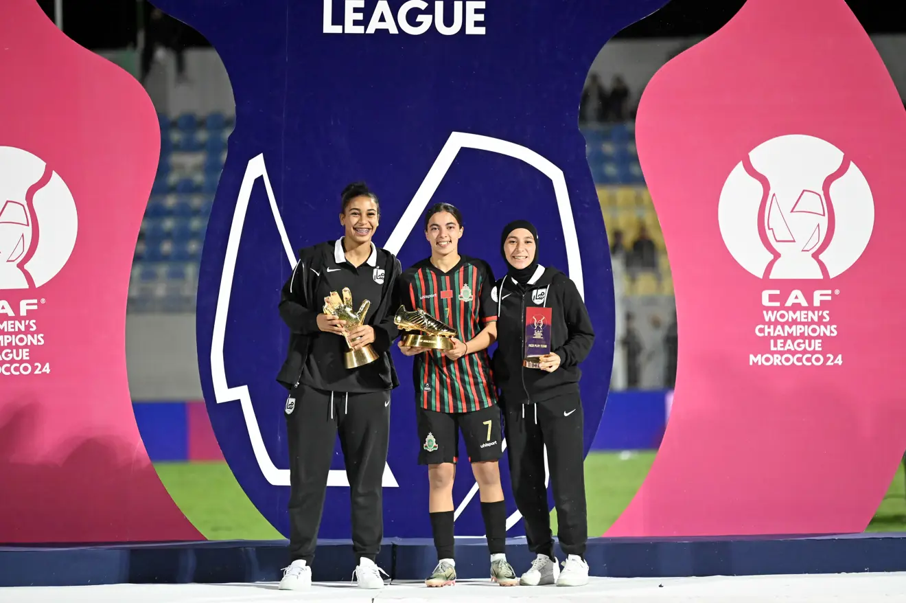 Ligue des Champions Féminine : Mssoudy, El Madani, Emad récompensées. Les détails