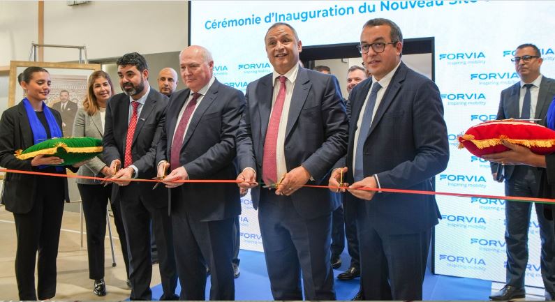 Salé: Le fournisseur mondial de technologies automobiles FORVIA inaugure deux infrastructures industrielles