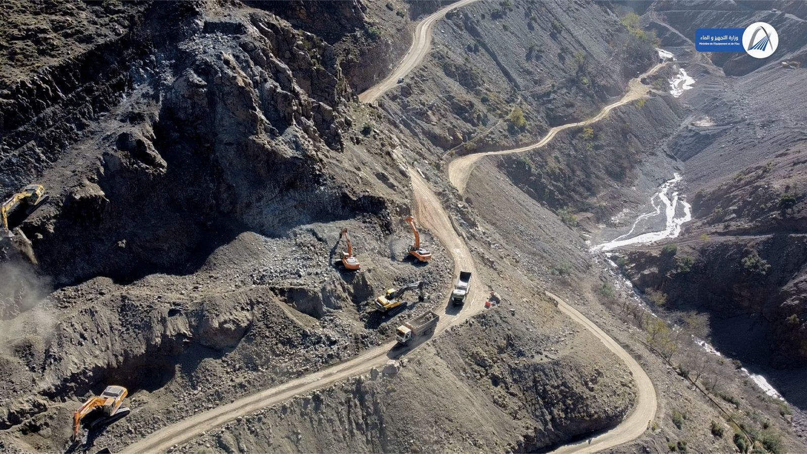 Le Ministère de l’Equipement accélère l’achèvement du barrage « Tassa Oirkan » à Al Haouz