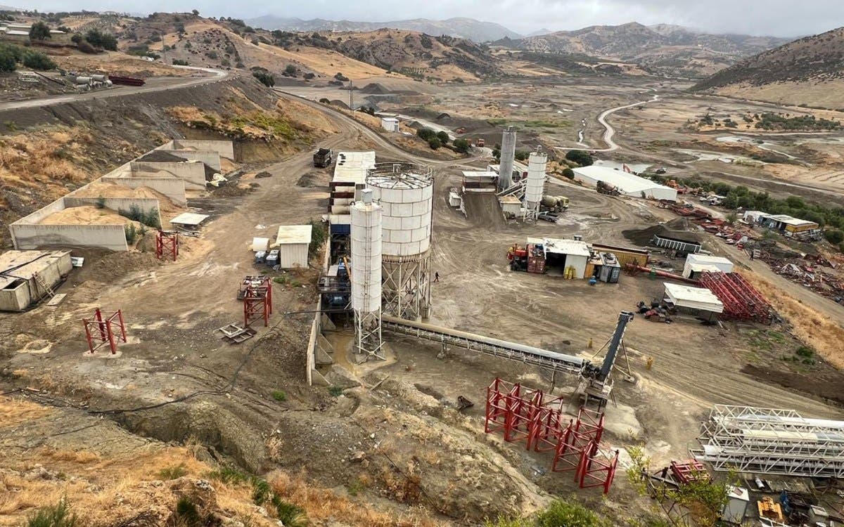 Les travaux de construction du projet de barrage de Sidi Abbou à Taounate sont en voie d’achèvement