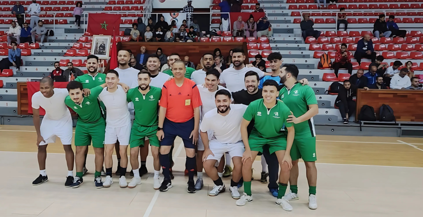 Ligue de mini-football à Bilbao à l’occasion de la Marche verte et du Jour de l’Indépendance