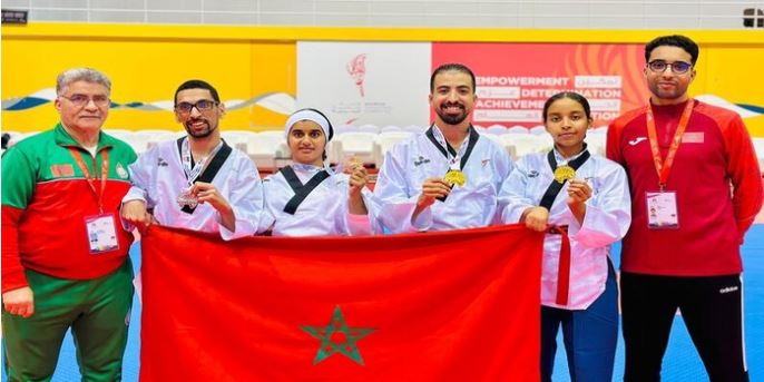 Championnats du monde de Para-taekwondo à Bahreïn: le Maroc en verve remporte 4 médailles d’or