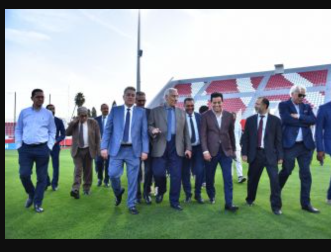 Remise du stade d’honneur à Meknès en présence du député de Lakjaa et de l’employé de la préfecture de Meknès