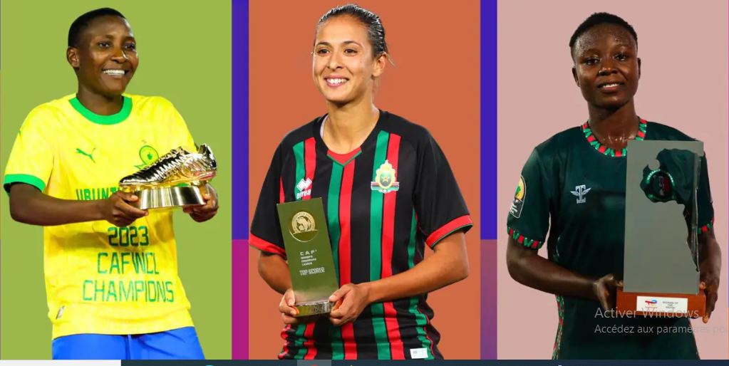 J-4 avant la Ligue des Champions Féminine Maroc 2024 : Jraidi, Badu et Tholakele les serials buteuses