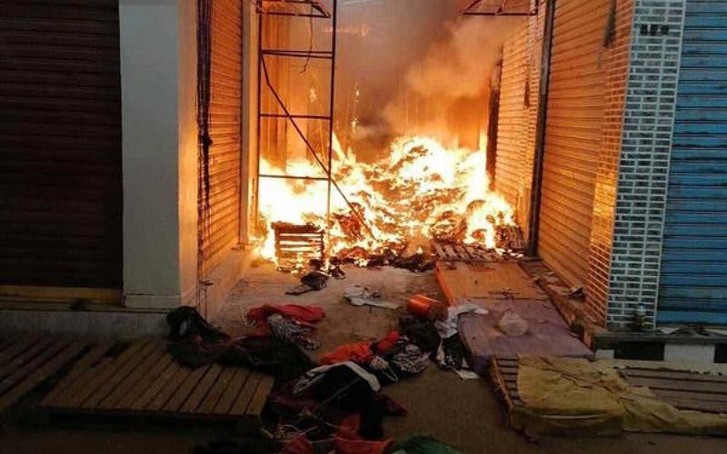 Un incendie dévastateur dévore le marché « Al-Joutia » à Nador