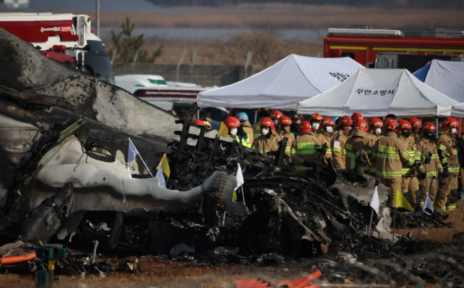 Crash d’un avion en Corée… une augmentation significative du bilan des morts