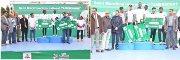 Dans sa 2ème édition: Franc succès du semi-marathon international de Tamansourt