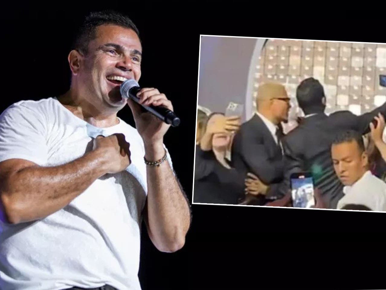 Amr Diab fait appel de son amende dans l’affaire de gifle sur un fan