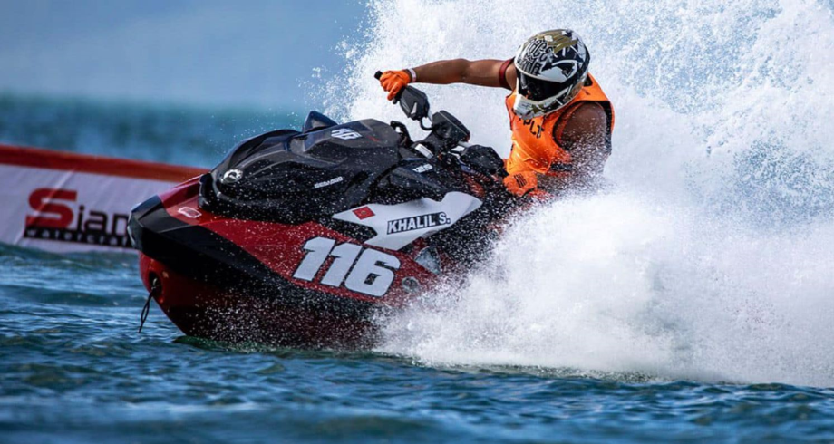 Le champion marocain Khalil Sedini est sacré vice-champion du monde de jet ski