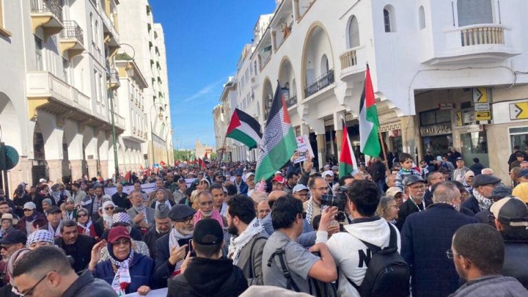 Les Marocains poursuivent leur solidarité avec les Palestiniens