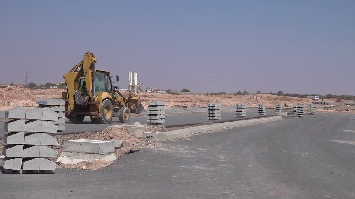 Les travaux d’achèvement du projet de la Zone Logistique d’Inezgane sont à un stade avancé