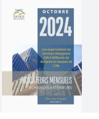 Indicateurs des échanges extérieurs à fin octobre 2024