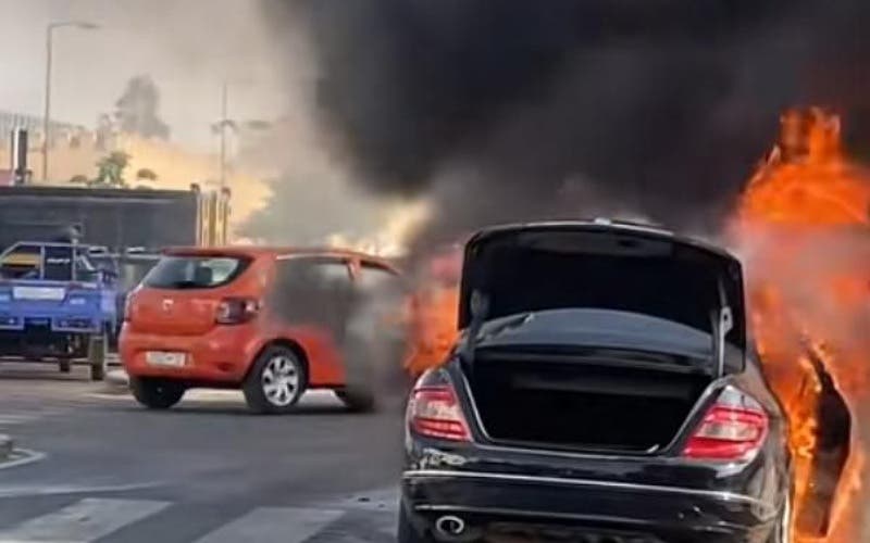 Un incendie s’est déclaré dans la voiture de luxe d’un parlementaire sur la corniche d’Agadir