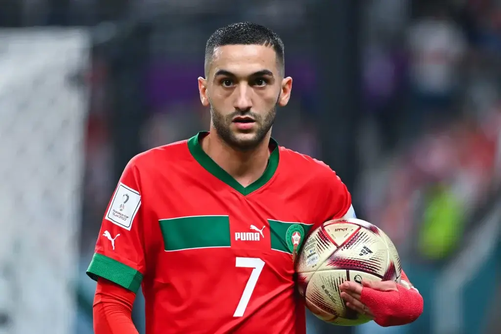 Un nouveau déclin.. La valeur marketing de Ziyech atteint son plus bas niveau