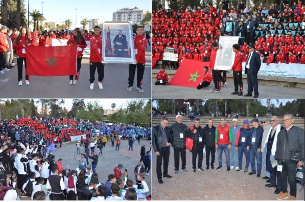 Le sport scolaire fait bouger la capitale ismaélienne avec un grand carnaval pour commémorer la Marche Verte et la Fête de l’Indépendance