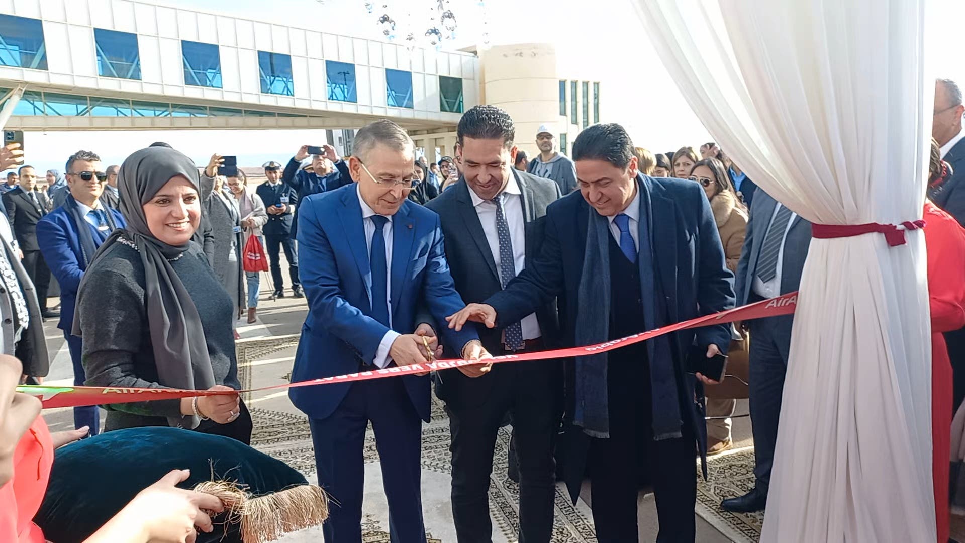 Oujda.. Le Conseil Régional de l’Est et Air Arabia inaugurent la ligne Oujda – Rabat (photos)