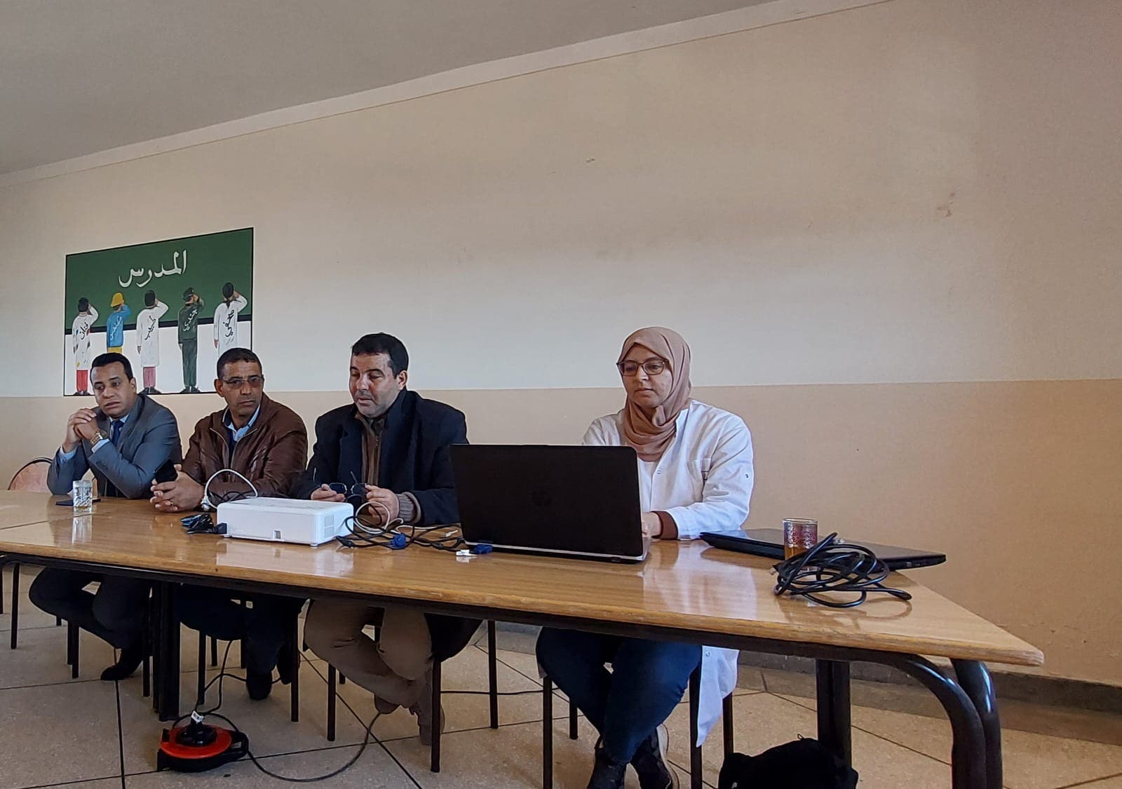 Settat… « Bou Hamroun » réunit éducation et intérieur à la table de sensibilisation « photos »