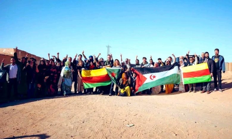 Par peur de la Turquie.. L’ambassadeur d’Algérie nie l’implication des Kurdes dans le Polisario (photos) 1 أعضاء PKK وYPG في تندوف مع حركة البوليساريو الانفصالية