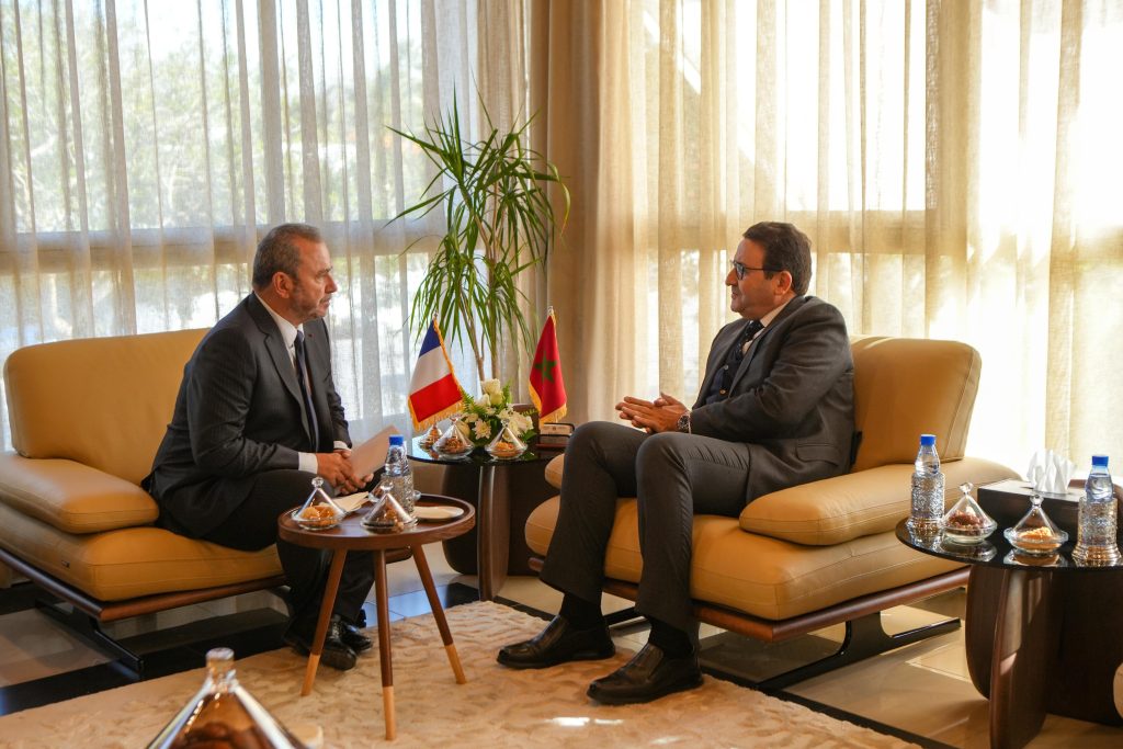 Maroc- France : M. KAYOUH s’entretient avec l’Ambassadeur de France pour promouvoir la coopération entre les deux pays