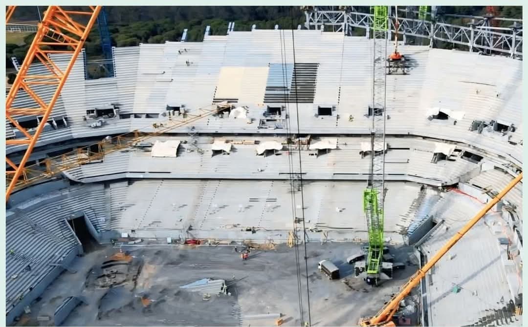 Accélération des travaux d’installation de la toiture du Stade de Rabat