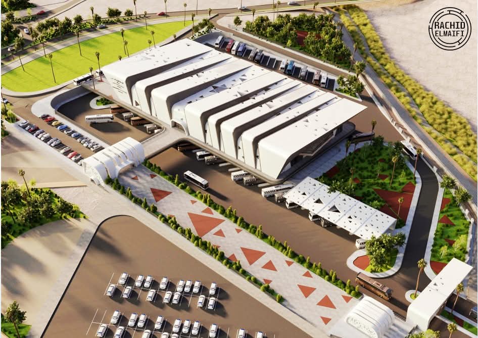 Dévoilement du design final de la nouvelle gare routière d'Inezgane