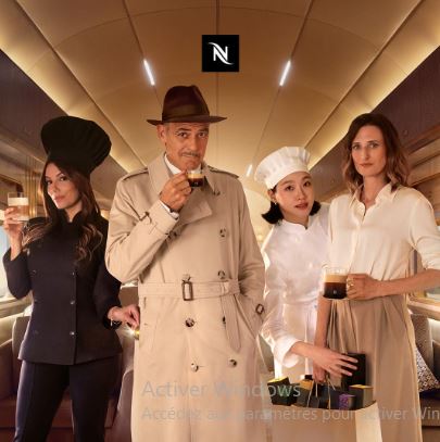 GEORGE CLOONEY DEVIENT LE DÉTECTIVE GEORGE DANS LA NOUVELLE CAMPAGNE DE NESPRESSO