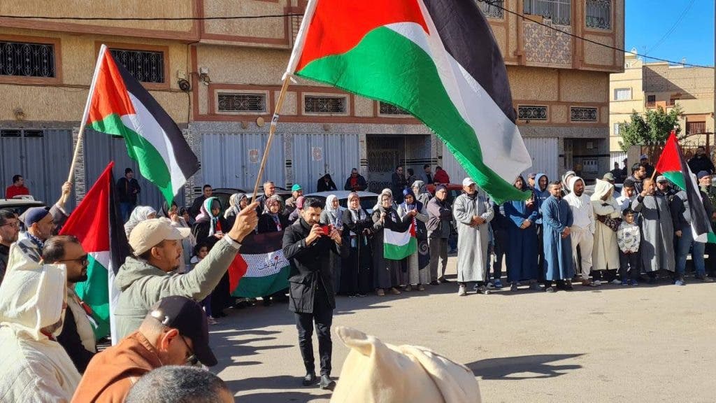 Solidarité marocaine avec les Palestiniens et dénonciation de l’holocauste de l’hôpital Kamal Adwan