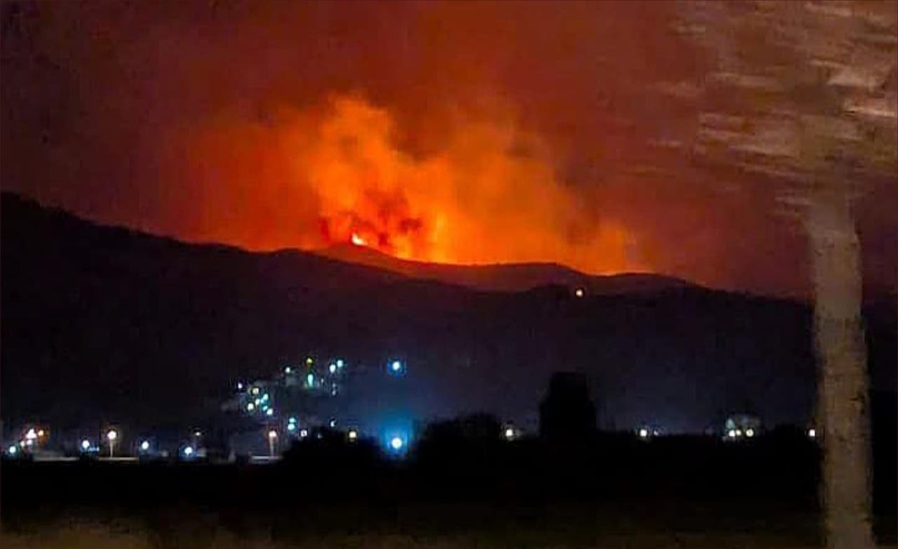 Un incendie massif dévore la forêt de Mukalata à Tétouan