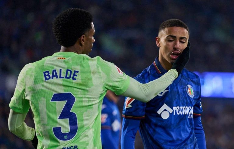 Un joueur marocain crée la polémique lors du match Getafe contre Barcelone (vidéo)