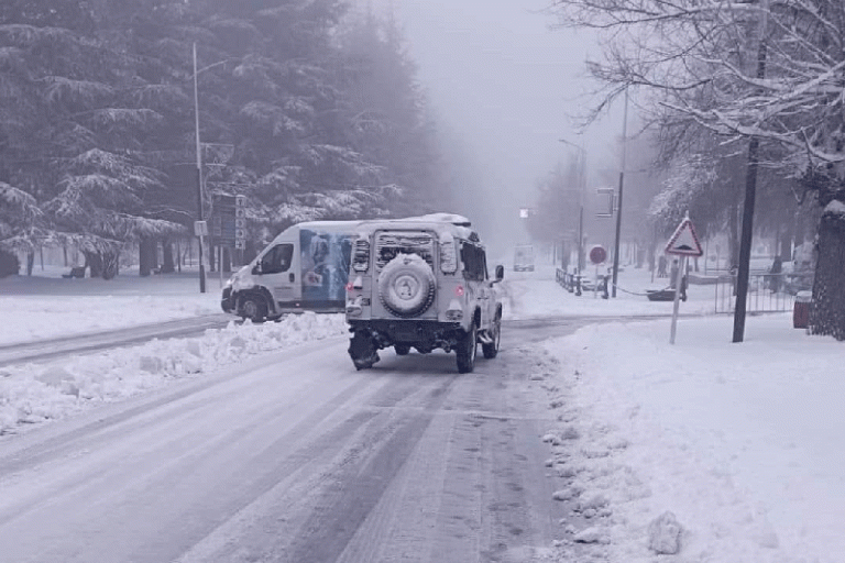 Un rapport sur les chutes de neige et les interventions dans la province d'Ifrane