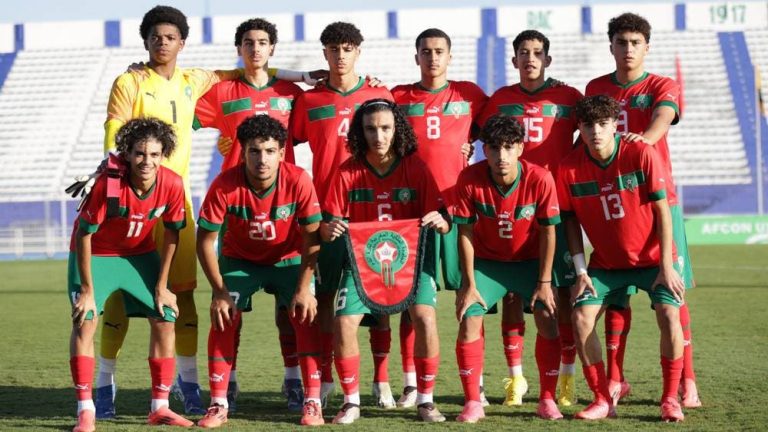 Le tirage au sort de la Coupe africaine pendant moins de 17 ans met l'équipe nationale marocaine dans un groupe équilibré
