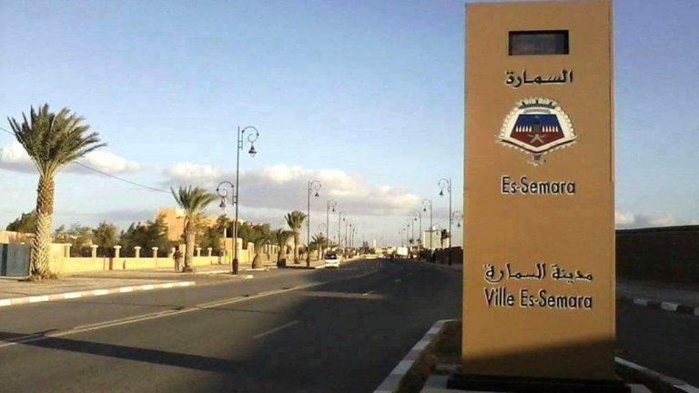 Travaille pour terminer la route reliant Al -Smara et les frontières mauritaniennes atteignent ses dernières étapes