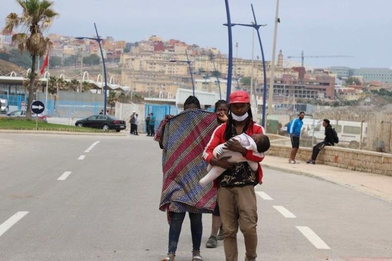 Une augmentation standard du nombre de migrants irréguliers via la mélilla occupée en 2025